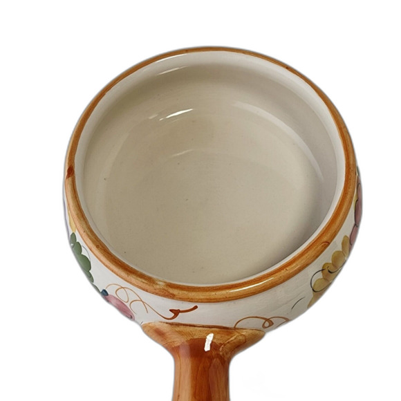 Vintage - Ceramic Fondue Pot - Hand Painted in Portugal For FTD - Picture 5 of 6